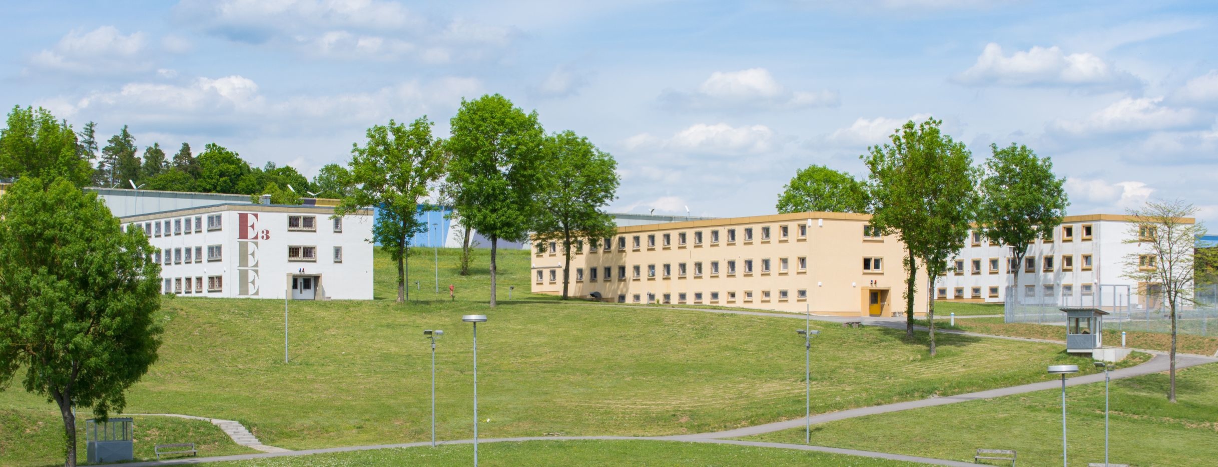 Gebäude in der JVA Adelsheim